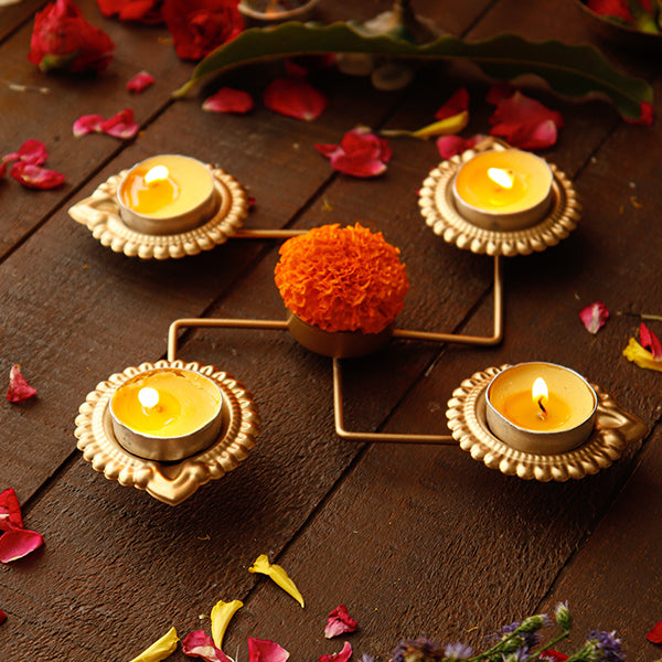 Swastik Diya (Set of 4)