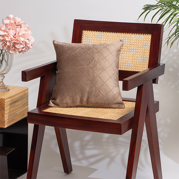 Sable Silk Velvet Cushion Cover