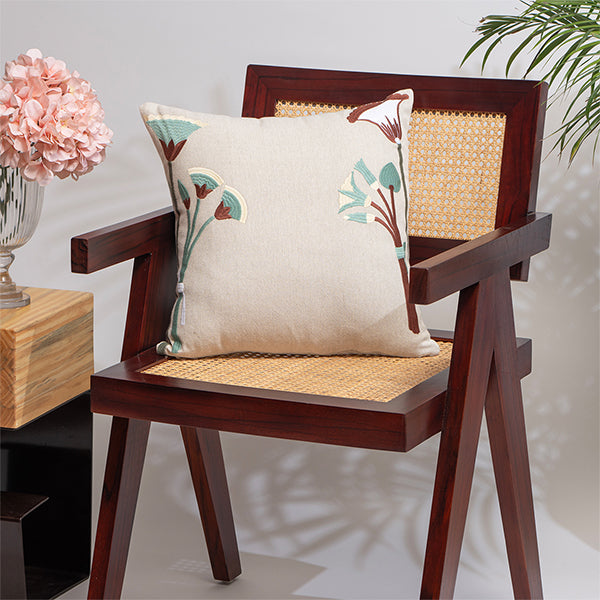 Embroidered Dream Cushion Cover