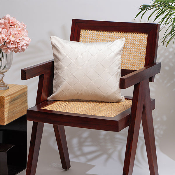 Snowflake Velvet Cushion Cover