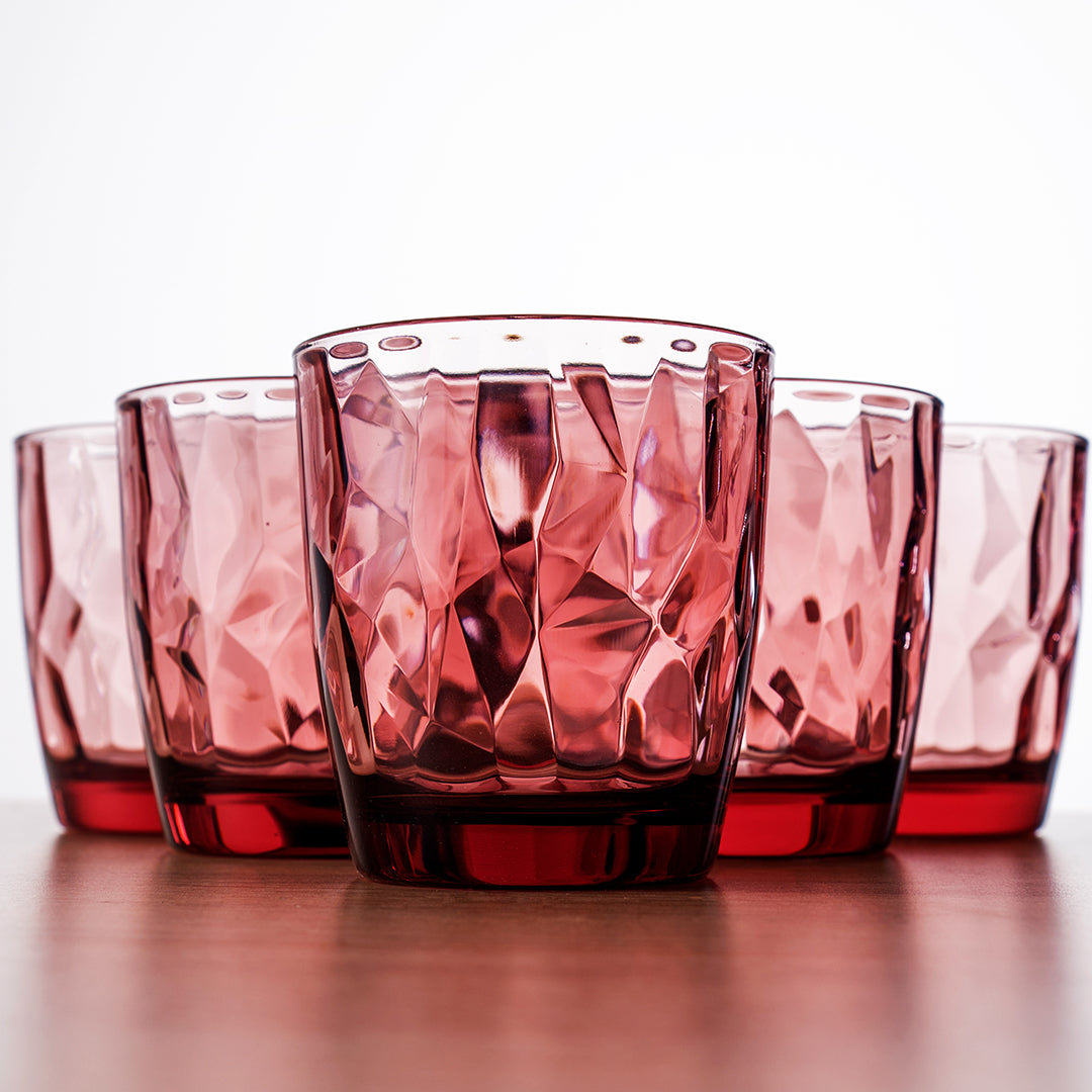 Purple Color Water Glass (Set of 6)