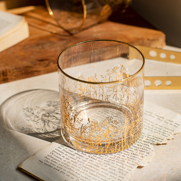 Golden Forest Whiskey Glass (Set of 6) – SofaPotato
